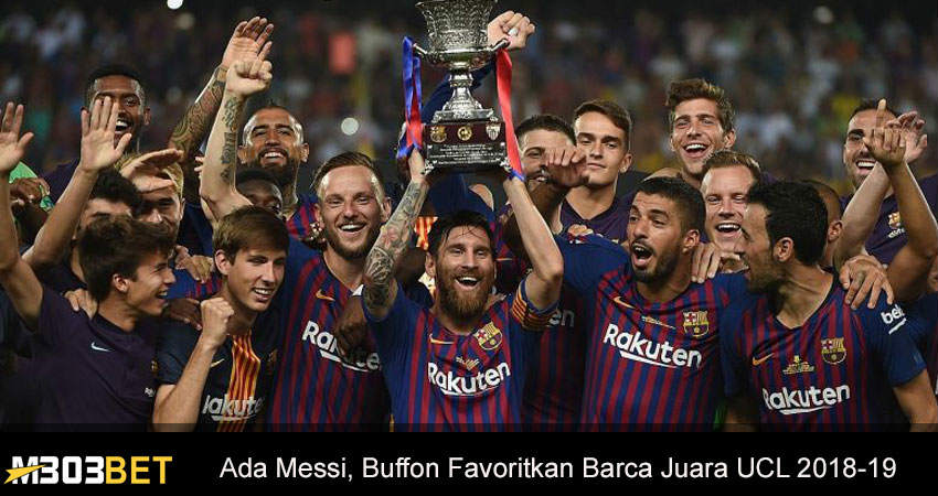Barcelona Di Favoritkan Gianluigi Buffon