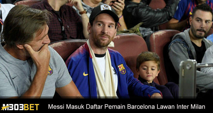Messi Masuk Daftar Pemain Barcelona